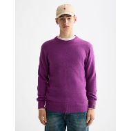 Снимка на SCOTCH&SODA MEN'S SOFT KNIT REGULAR FIT CREW NECK IN DARK PINK 4