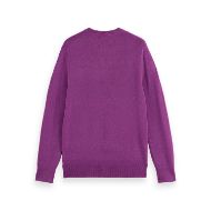 Снимка на SCOTCH&SODA MEN'S SOFT KNIT REGULAR FIT CREW NECK IN DARK PINK 2