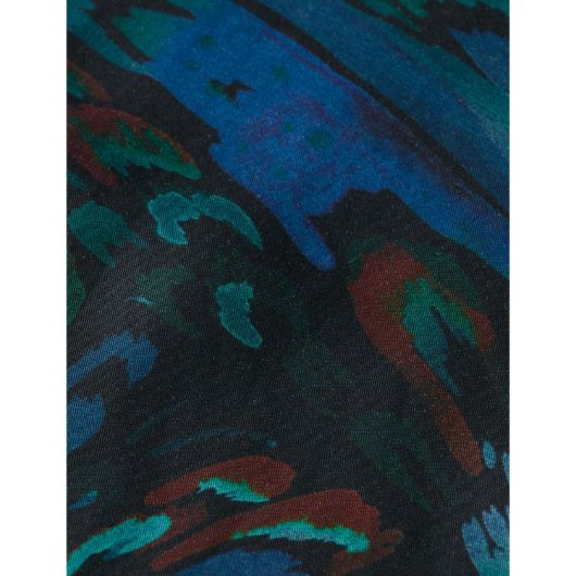 Show details for SCOTCH&SODA MEN'S PRINTED RELAXED FIT SHIRT IN INK BLUE FEATHERS 3 - FanPoint Picture of SCOTCH&SODA MEN'S PRINTED RELAXED FIT SHIRT IN INK BLUE FEATHERS 3