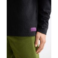 Снимка на SCOTCH&SODA MEN'S RELAXED FIT JACQUARD KNIT T-SHIRT IN DARK GREY 6