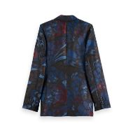 Picture of SCOTCH&SODA WOMEN'S DOUBLE BREASTED JACQUARD BLAZER IN PHEASANT 2