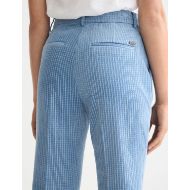 Picture of SCOTCH&SODA WOMEN'S VIOLET HIGH RISE FLARE LEG CORDUROY PANT IN BLUE 6