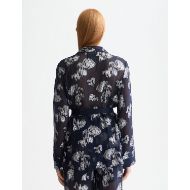 Picture of SCOTCH&SODA WOMEN'S FESTIVE PYJAMA BLAZER IN PEACOAT 5