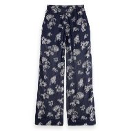 Picture of SCOTCH&SODA WOMEN'S ELENI FESTIVE PYJAMA PANT IN PEACOAT 2