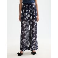 Picture of SCOTCH&SODA WOMEN'S ELENI FESTIVE PYJAMA PANT IN PEACOAT 4