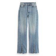 Picture of SCOTCH&SODA WOMEN'S THE RIPPLE STRAIGHT JEANS - THE GRADUATE 1