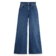Picture of SCOTCH&SODA WOMEN'S THE WAVE WIDE LEG JEANS - FRAMEWORK 1