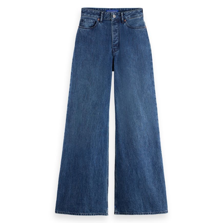 Picture of SCOTCH&SODA WOMEN'S THE WAVE WIDE LEG JEANS - FRAMEWORK