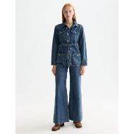 Picture of SCOTCH&SODA WOMEN'S THE WAVE WIDE LEG JEANS - FRAMEWORK 7