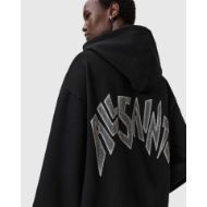 Снимка на ALLSAINTS ДАМСКИ СУИТШЪРТ ZINC RHIAN HOODY В ЧЕРНО 2
