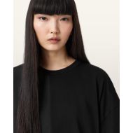 Picture of ALLSAINTS WOMEN'S LENNY LACE TEE IN BLACK 4