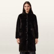 Снимка на ALLSAINTS ДАМСКО КОЖЕНО ПАЛТО SERRA SHEARLING В КАФЯВО 4