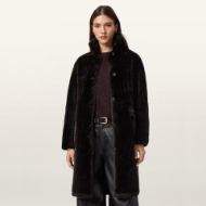 Снимка на ALLSAINTS ДАМСКО КОЖЕНО ПАЛТО SERRA SHEARLING В КАФЯВО 3