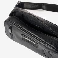 Picture of MOMODESIGN MESSENGER BAG WORK SAFFIANO IN BLACK 4