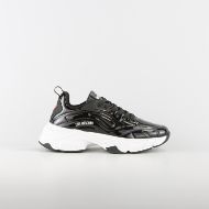 Picture of LOVE MOSCHINO WOMEN'S STARDUST SNEAKERS IN BLACK 1