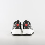 Picture of LOVE MOSCHINO WOMEN'S STARDUST SNEAKERS IN BLACK 4