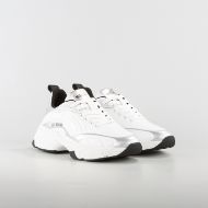 Picture of LOVE MOSCHINO WOMEN'S STARDUST SNEAKERS IN WHITE 2