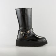 Снимка на LOVE MOSCHINO ДАМСКИ БОТУШИ НА ПЛАТФОРМА В ЧЕРНО 1