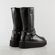 Снимка на LOVE MOSCHINO ДАМСКИ БОТУШИ НА ПЛАТФОРМА В ЧЕРНО 3