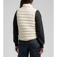 Picture of REPLAY WOMEN'S CRINKLE NYLON VEST IN SANDSHELL 2