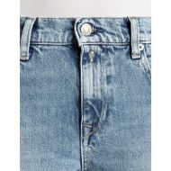 Picture of REPLAY WOMEN'S AKEME STRAIGHT-FIT JEANS 11 OZ COMFORT BLUE DENIM IN LIGHT BLUE 7