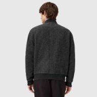 Picture of ALLSAINTS MEN'S SAKU BOMBER IN CHARCOAL GREY 2