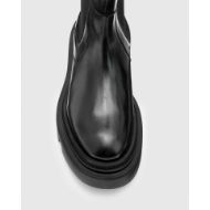 Picture of ALLSAINTS WOMEN'S ALEX BOOT IN BLACK SHINE 4