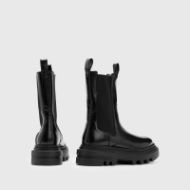 Picture of ALLSAINTS WOMEN'S ALEX BOOT IN BLACK SHINE 3