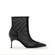 Picture of ALLSAINTS WOMEN'S NATASHA MESH BOOT IN BLACK 1