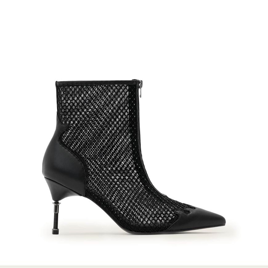 Picture of ALLSAINTS WOMEN'S NATASHA MESH BOOT IN BLACK