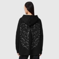 Снимка на ALLSAINTS ДАМСКИ СУИТШЪРТ PINS ETTIENNE HOODY В ЧЕРНО 2