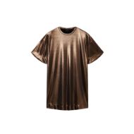Снимка на ALLSAINTS ДАМСКА РОКЛЯ SPARKLE TEE DRESS В БРОНЗОВО ЗЛАТИСТО 9