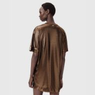 Снимка на ALLSAINTS ДАМСКА РОКЛЯ SPARKLE TEE DRESS В БРОНЗОВО ЗЛАТИСТО 2