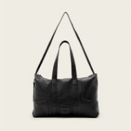 Picture of ALLSAINTS WOMEN'S ARES GRAIN HOLDALL IN BLACK 1