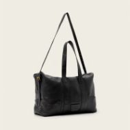 Picture of ALLSAINTS WOMEN'S ARES GRAIN HOLDALL IN BLACK 2