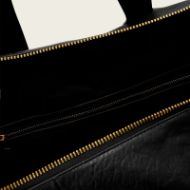 Picture of ALLSAINTS WOMEN'S ARES GRAIN HOLDALL IN BLACK 4