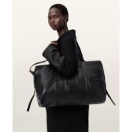 Picture of ALLSAINTS WOMEN'S ARES GRAIN HOLDALL IN BLACK 7
