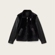 Picture of ALLSAINTS MEN'S CONYER SHEARLING JACKET IN BLACK 7