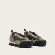 Снимка на ALLSAINTS МЪЖКИ СПОРТНИ ОБУВКИ NEVIS SNEAKER В КАКИ ЗЕЛЕНО/ЧЕРНО 2