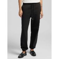 Picture of REPLAY WOMEN'S FLEECE JOGGERS WITH R EMBROIDERY IN BLACK 6