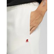 Picture of REPLAY WOMEN'S FLEECE JOGGERS WITH R EMBROIDERY IN NATURAL WHITE 5