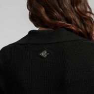 Picture of REPLAY WOMEN'S V-NECK SWEATER IN BLACK 2