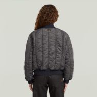 Picture of G-STAR WOMEN'S BOMBER IN COATED VINTAGE KHAKI 2