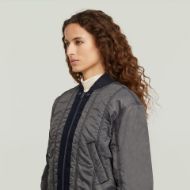 Picture of G-STAR WOMEN'S BOMBER IN COATED VINTAGE KHAKI 3