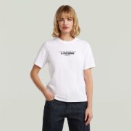 Picture of G-STAR WOMEN'S HD GR TOP IN WHITE 1