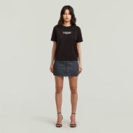 Picture of G-STAR WOMEN'S HD GR TOP IN DK BLACK 4