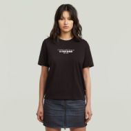 Picture of G-STAR WOMEN'S HD GR TOP IN DK BLACK 1