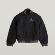 Picture of G-STAR WOMEN'S CROPPED BOMBER IN SHADOW 6