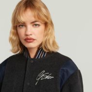 Picture of G-STAR WOMEN'S CROPPED BOMBER IN SHADOW 3