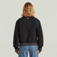 Picture of G-STAR WOMEN'S CROPPED BOMBER IN SHADOW 2